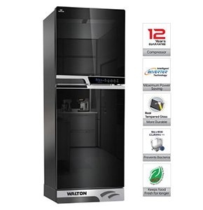 Walton 358 Litter Refrigerator | WFE-3E8-GDEN-DD (Inverter) | Official Walton Fridge