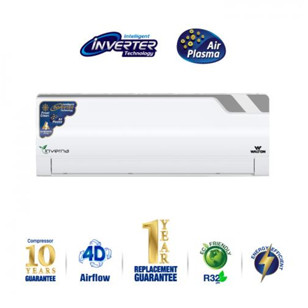 Walton Inverter AC 1 Ton । WSI-INVERNA (SUPERSAVER)-12F [PLASMA] । Official Inverna Supersaver AC